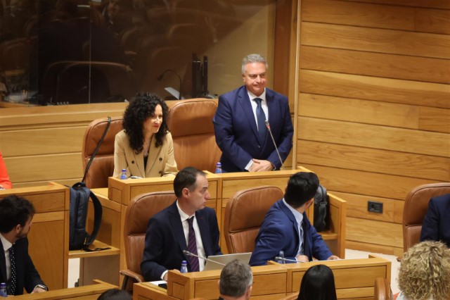 Toma de posesión de sete novos deputados e deputadas do Parlamento de Galicia
